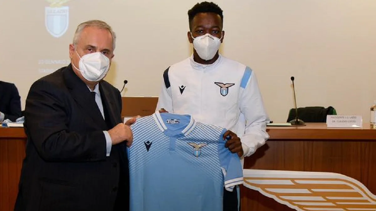 Ларсон Кулібалі (праворуч) / фото: Лаціо