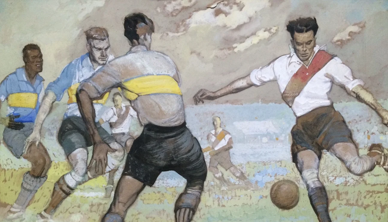 Пробиває Бернабе Феррейра / Малюнок із відкритих джерел