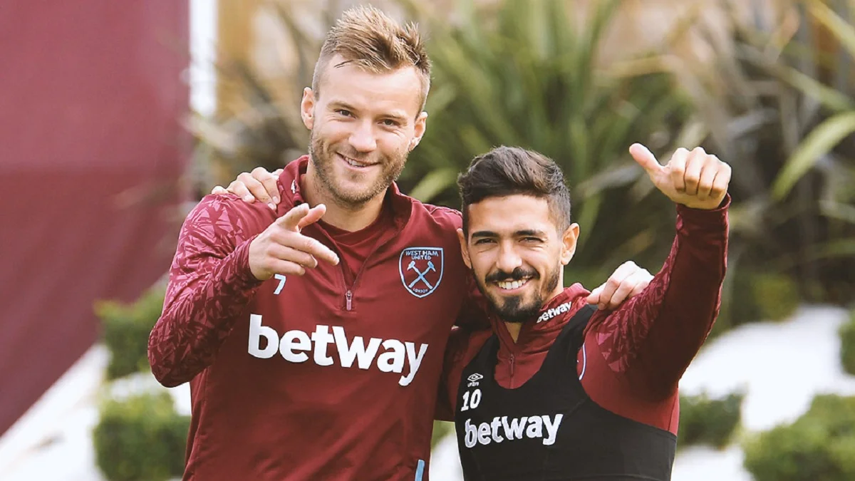 Андрей Ярмоленко (слева) / фото: Вест Хэм