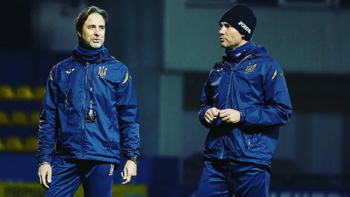 Андреа Малдера и Андрей Шевченко / УАФ