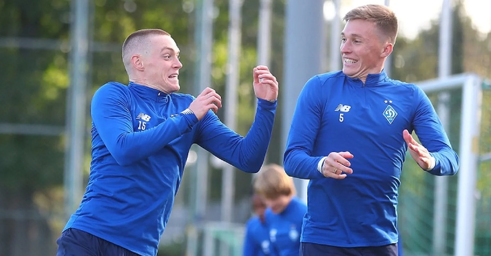 Виктор Цыганков и Сергей Сидорчук / Фото ФК Динамо