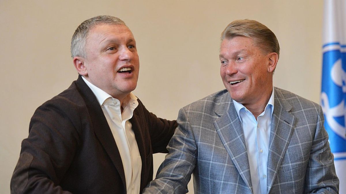 Ігор Суркіс та Олег Блохін / Фото з відкритих джерел