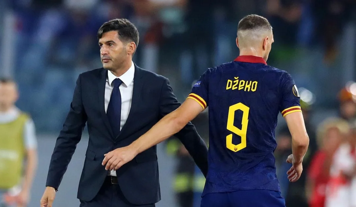 Паулу Фонсека та Едін Джеко посварилися / ФК Рома