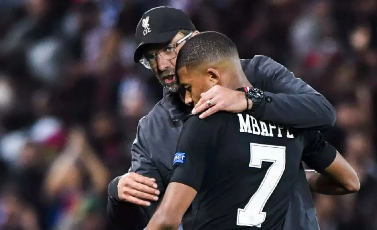 Клопп и Мбаппе / Getty Images