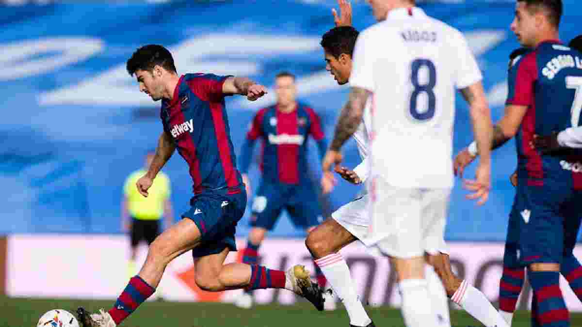 Фиаско Реала в видеообзоре матча против Леванте – 1:2