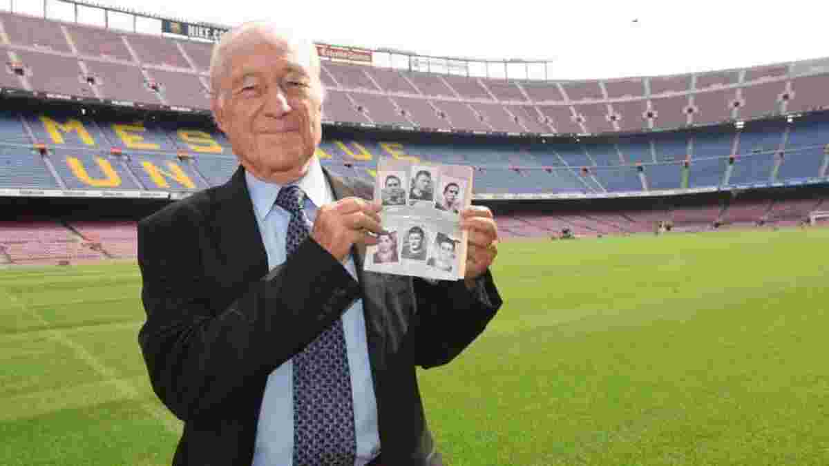 Помер легенда Барселони, який брав участь у першому матчі на Камп Ноу і проміняв каталонців на Реал