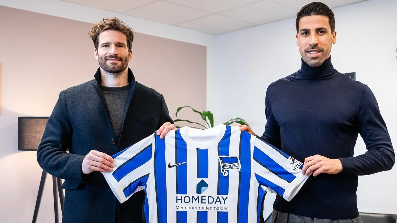 Самі Хедіра (праворуч) / Фото ФК Герта