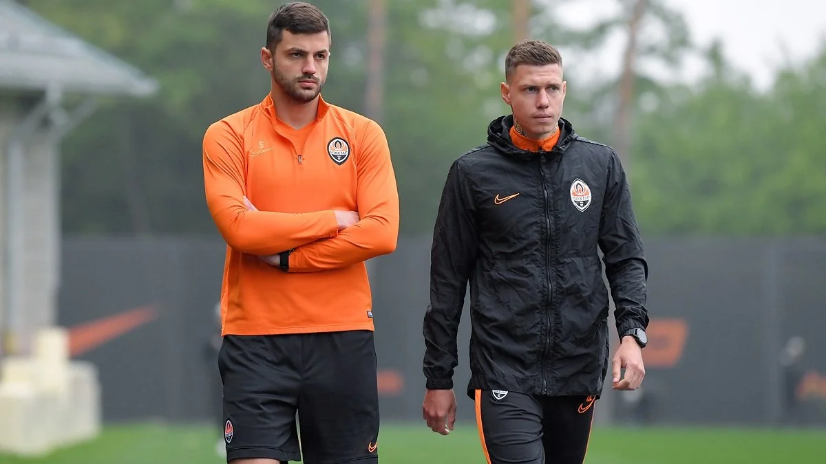 Хочолава и Матвиенко / Фото ФК Шахтер