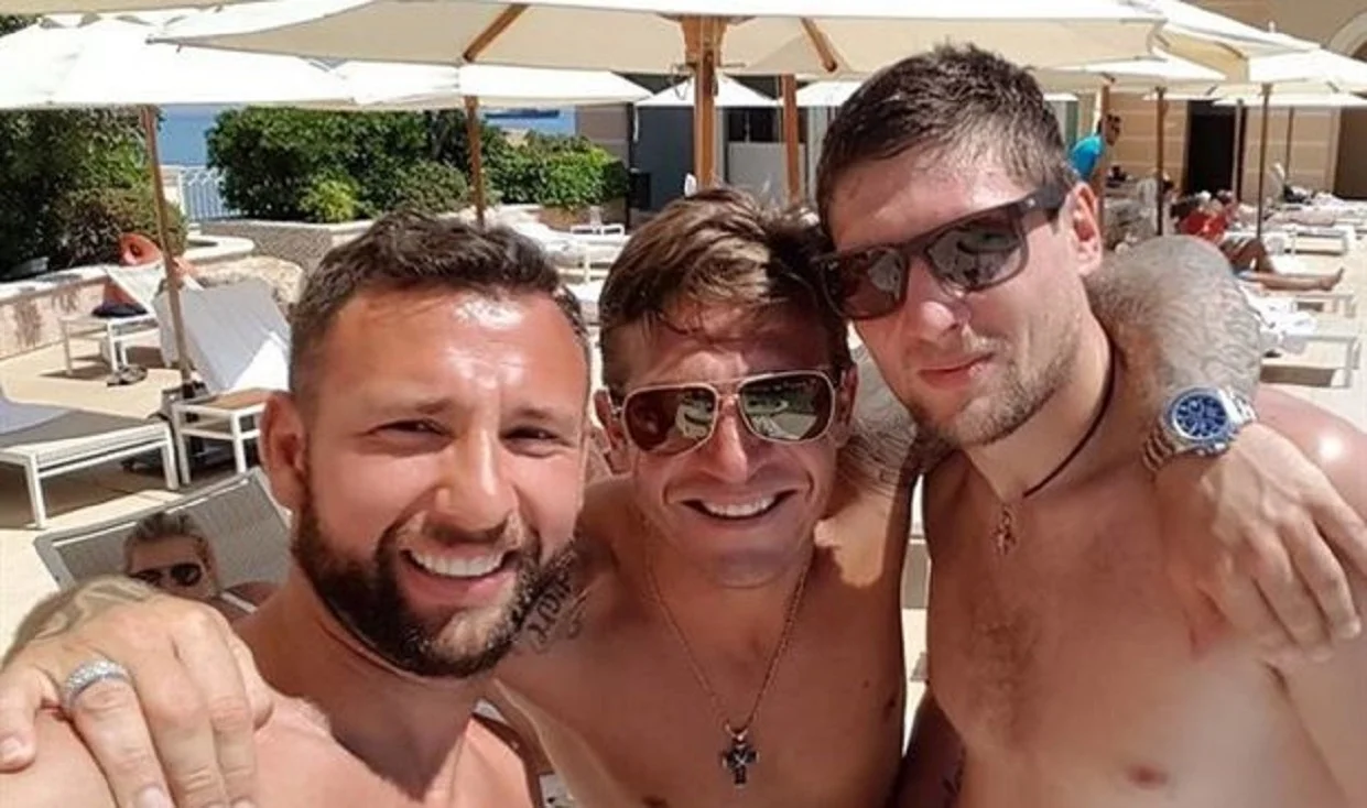 Рац, Селезньов і Воронін на відпочинку / Фото із соцмереж