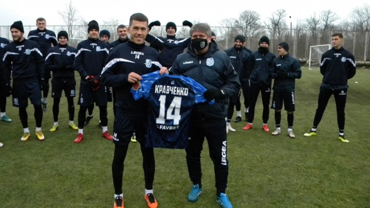 Сергей Кравченко и Сергей Ковалец / Фото ФК Черноморец