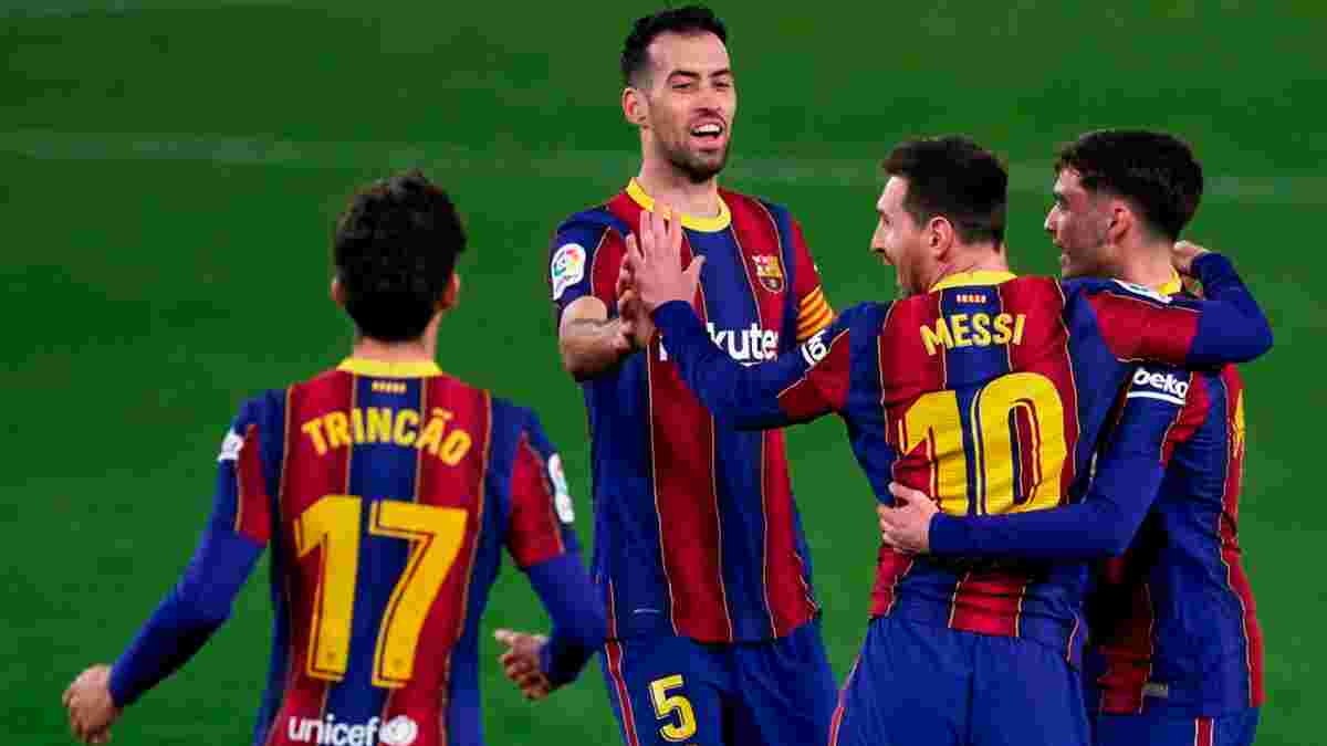 Барселона перемогла Бетіс у перестрілці з п'ятьма голами – Мессі знову воскресив атаку, а оборона тягне "кулес" на дно