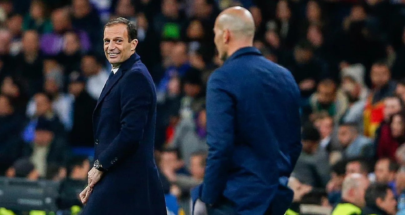 Аллегрі та Зідан / AFP