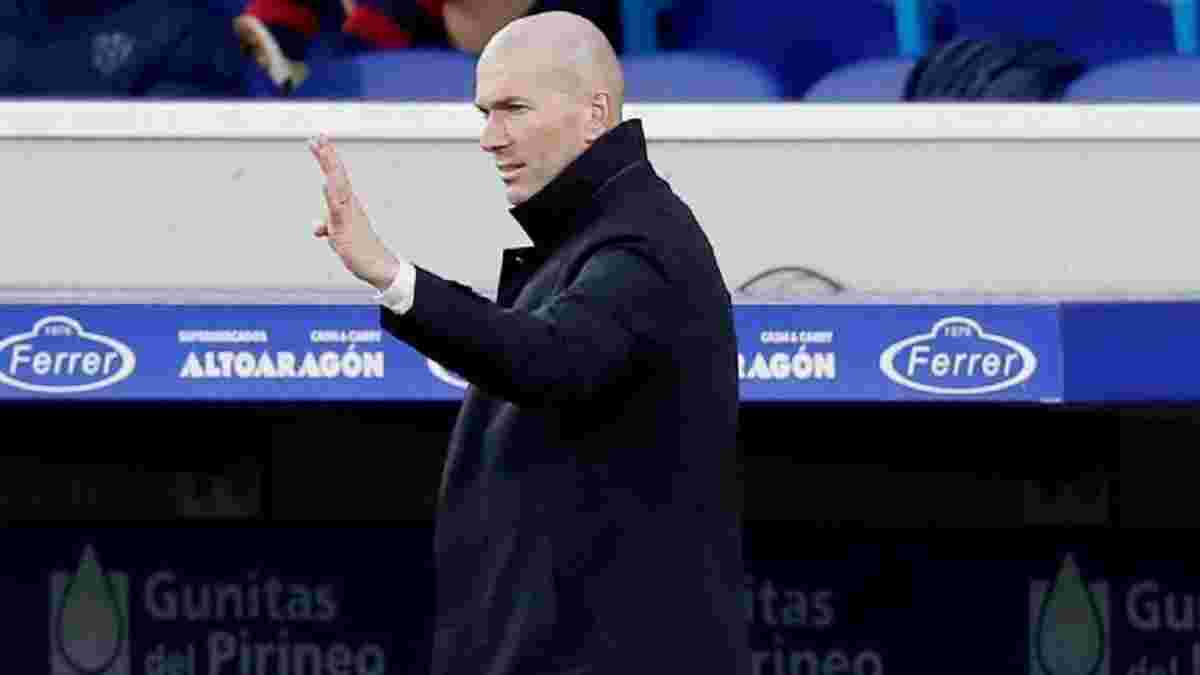 Зидан верит в чемпионство Реала, несмотря на солидное отставание от Атлетико