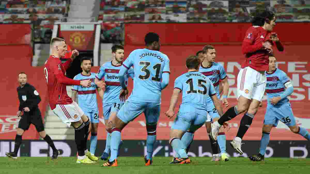 Манчестер Юнайтед дожал Вест Хэм в экстра-тайме Кубка Англии – Ярмоленко сыграл на неродной позиции и получил травму