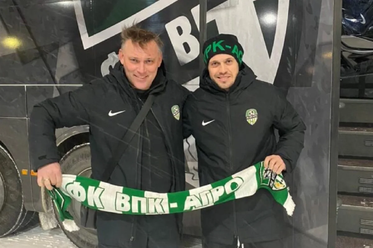 Павло Ксёнз (справа) / ФК ВПК-Агро