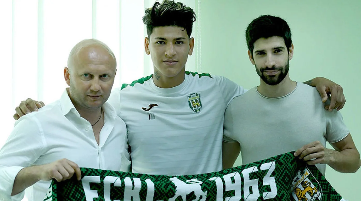 Олег Смалийчук, Хорхе Карраскаль / Фото ФК Карпаты