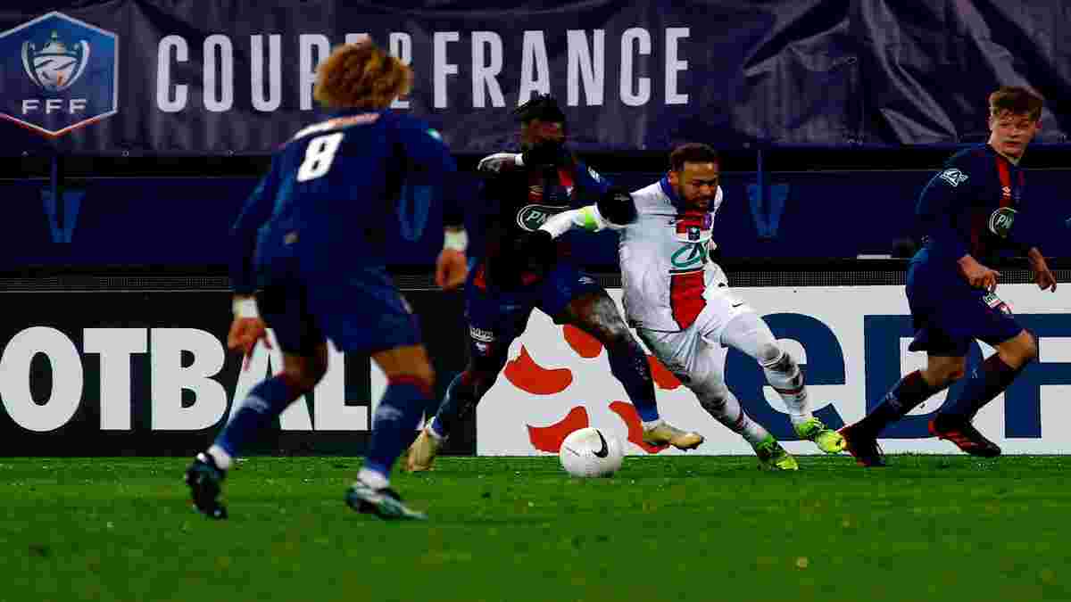 Кубок Франції: ПСЖ із травмою Неймара здолав Кан, Марсель переграв Осер, Лілль і Монако здобули мінімальні перемоги