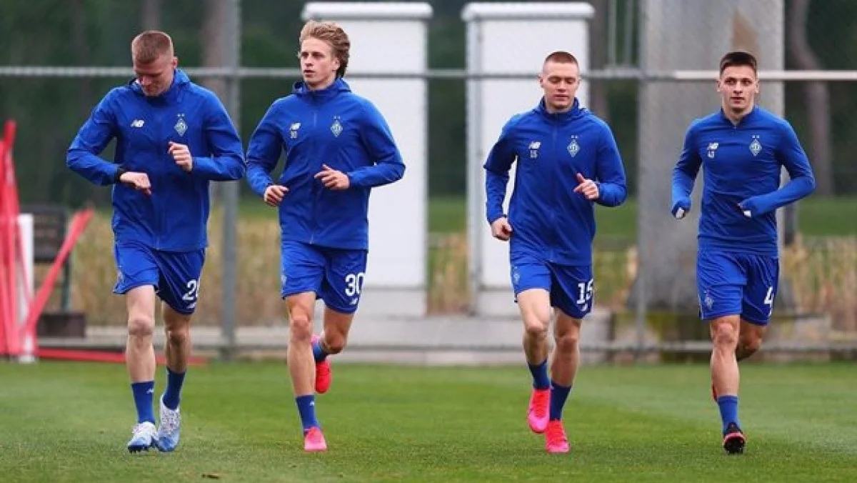 Бурда, Шабанов, Циганков та Русин / фото: ФК Динамо Київ