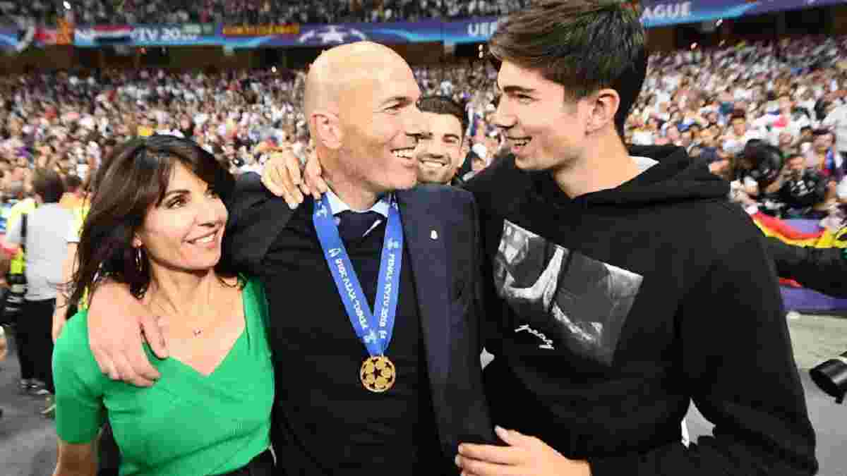Третий сын Зидана начал работу с главной командой Реала