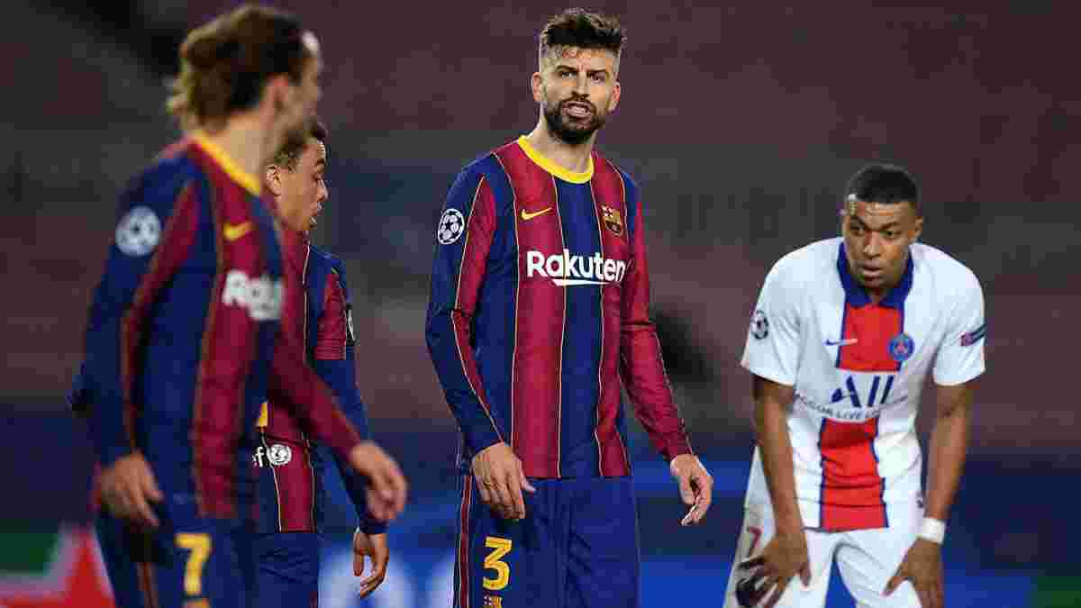 "Я убью тебя на улице": Мбаппе, Альба и Пике стали героями жесткой перепалки во время матча Барселона – ПСЖ