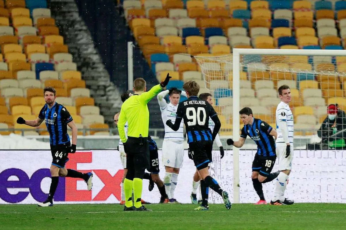 Динамо – Брюгге 1 1: результат и обзор матча 18 февраля 2021 – Лига Европы