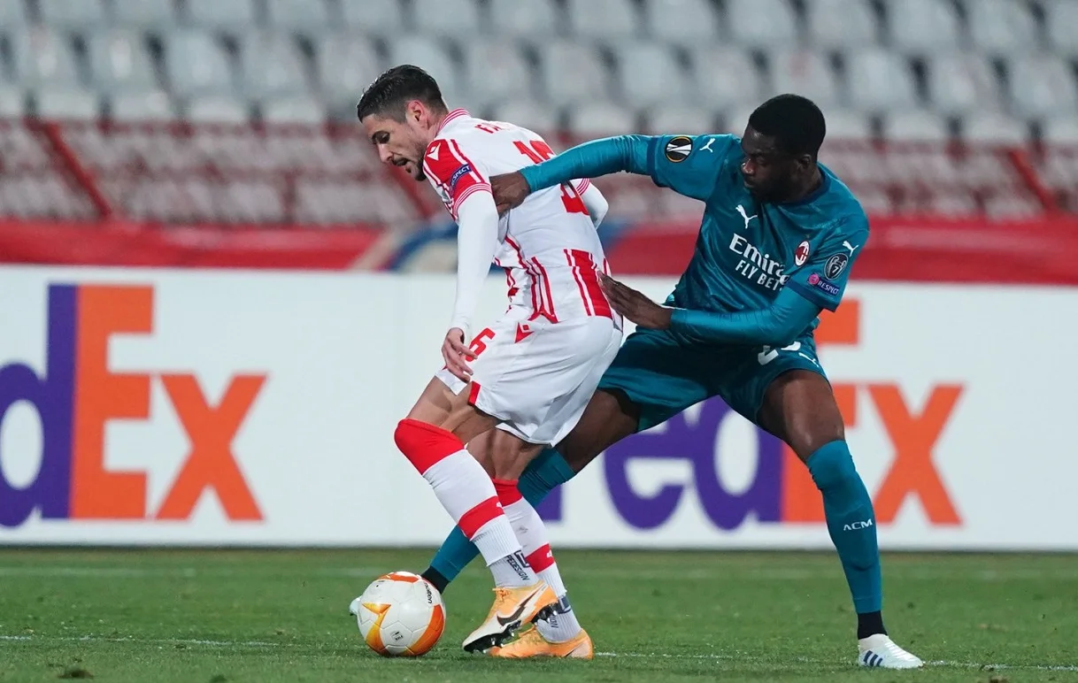 Црвена Звезда – Мілан – 2:2 – відео голів та огляд матчу