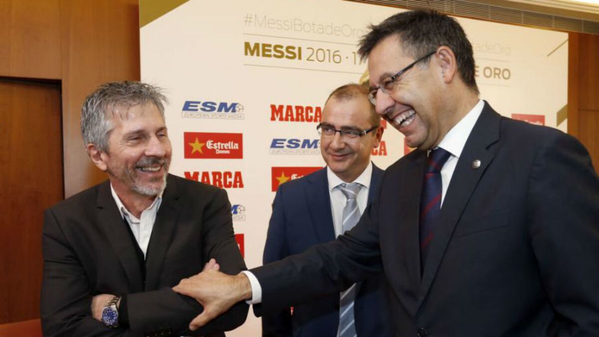 Жозеп-Марія Бартомеу (праворуч) / Marca