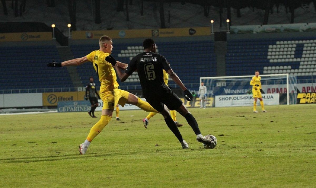 Олимпик – СК Днепр-1 – 0:2 – видео голов и обзор матча / УПЛ