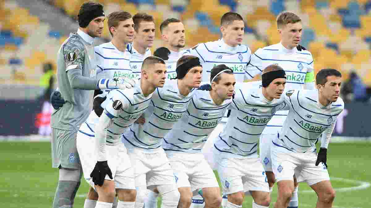 Динамо объявило состав на ответный матч с Брюгге