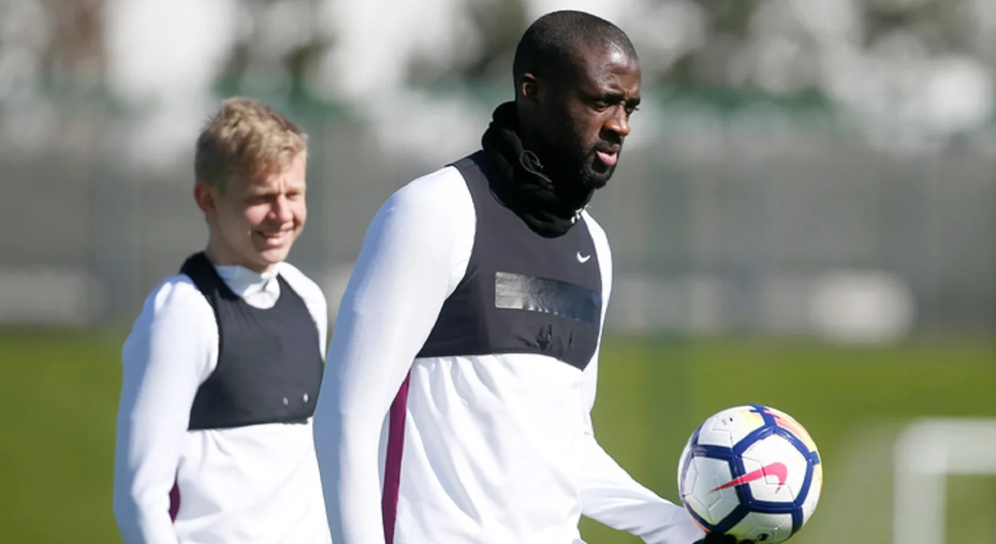 Александр Зинченко и Яя Туре / Фото Манчестер Сити