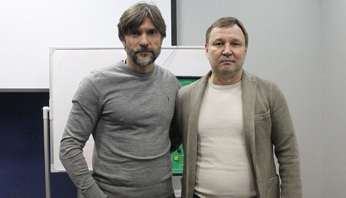 Алексей Антонов и Юрий Калитвинцев / ФК Олимпик