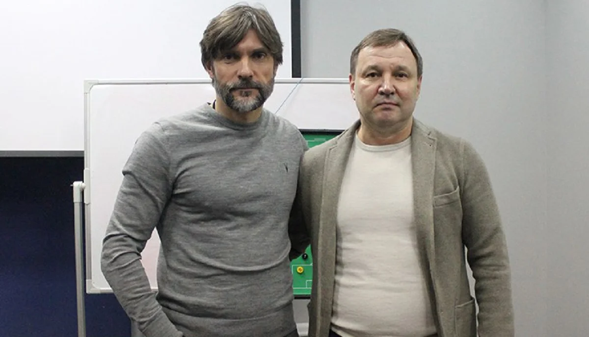 Алексей Антонов и Юрий Калитвинцев / ФК Олимпик