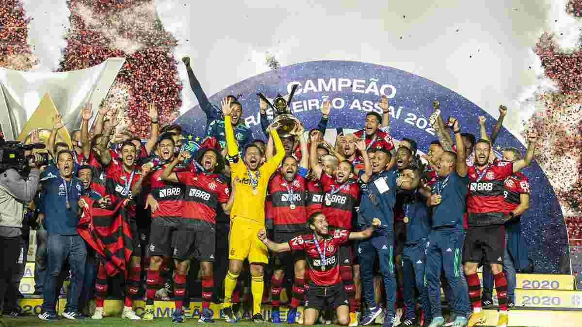 Фламенго во второй раз подряд стал чемпионом Бразилии – игроки эпично сорвали пресс-конференцию тренера