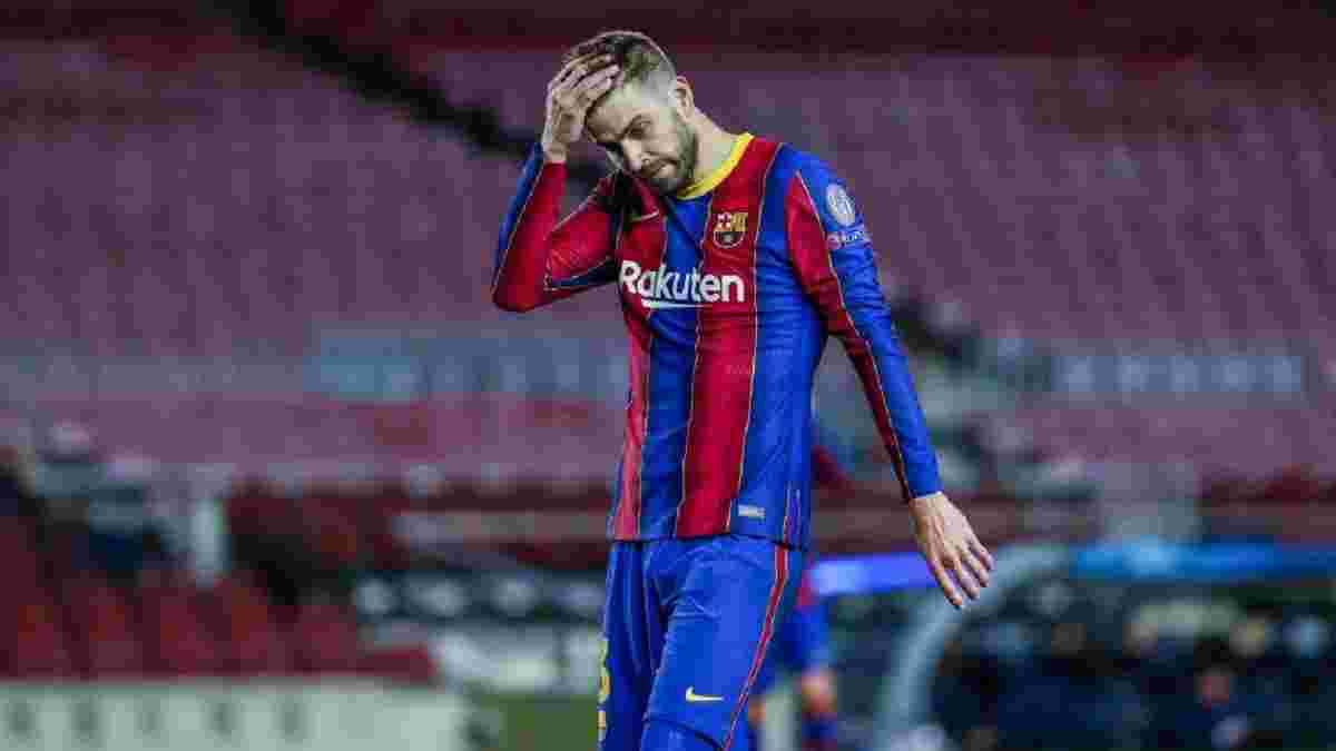 ПСЖ – Барселона: Піке вибув на тривалий термін та пропустить матч Ліги чемпіонів