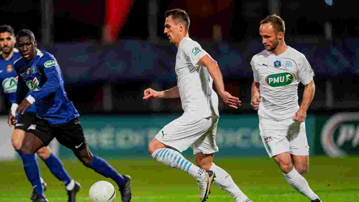 Кубок Франции: Марсель опозорился в противостоянии с представителем четвертого дивизиона