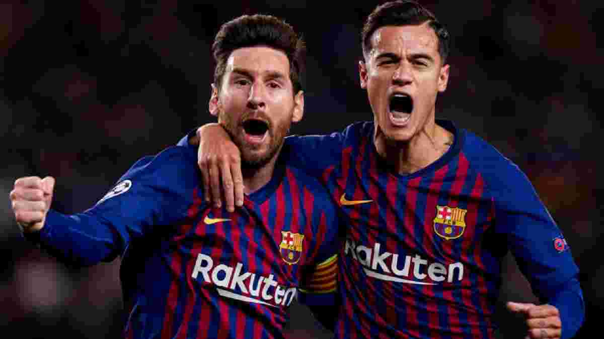 Барселона планирует избавиться от Коутиньо