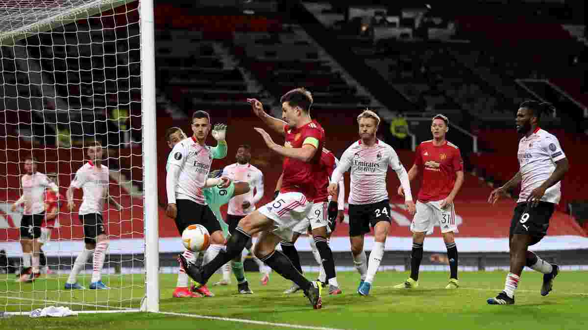 Манчестер Юнайтед – Милан: капитан манкунианцев с метра не попал в пустые ворота – курьез дня