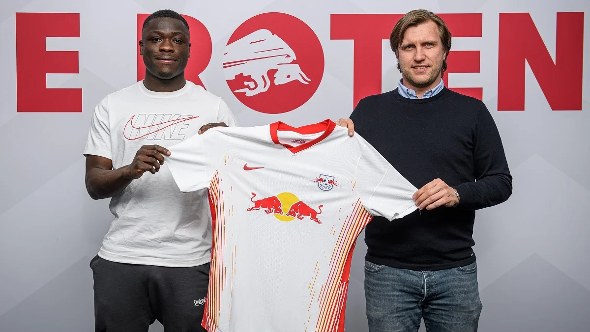 Браян Броббей (ліворуч) / Twitter РБ Лейпциг