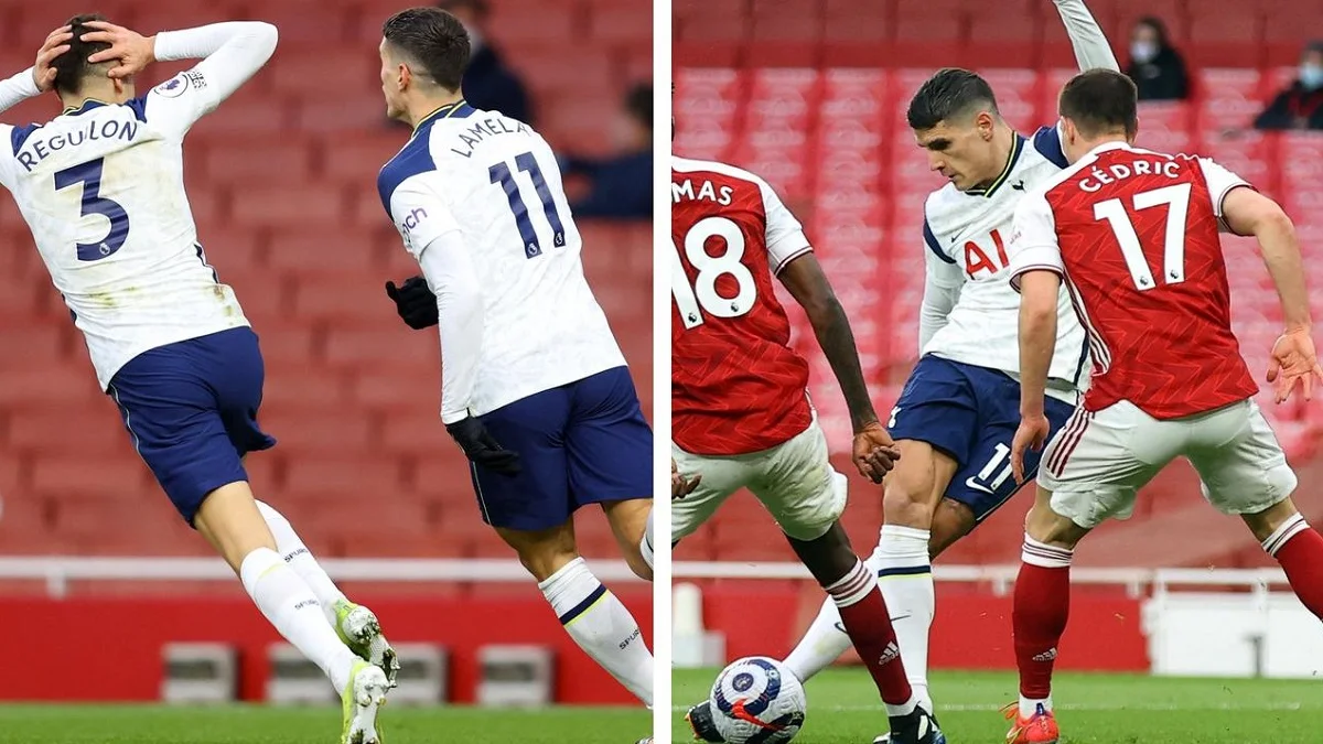 Ерік Ламела забив рабоною / The Sun