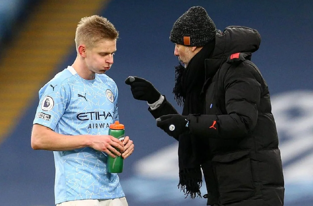 Олександр Зінченко та Хосеп Гвардіола / Фото Instagram