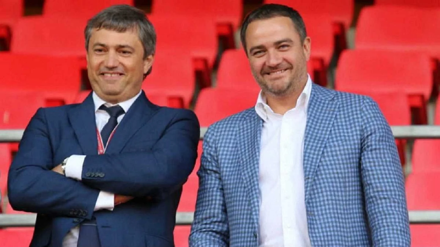 Вадим Костюченко та Андрій Павелко / Фото УАФ