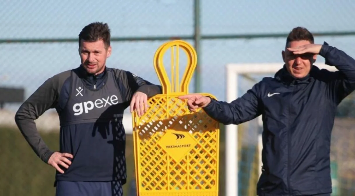 Милевский и Кобин / фото: ФК Минай