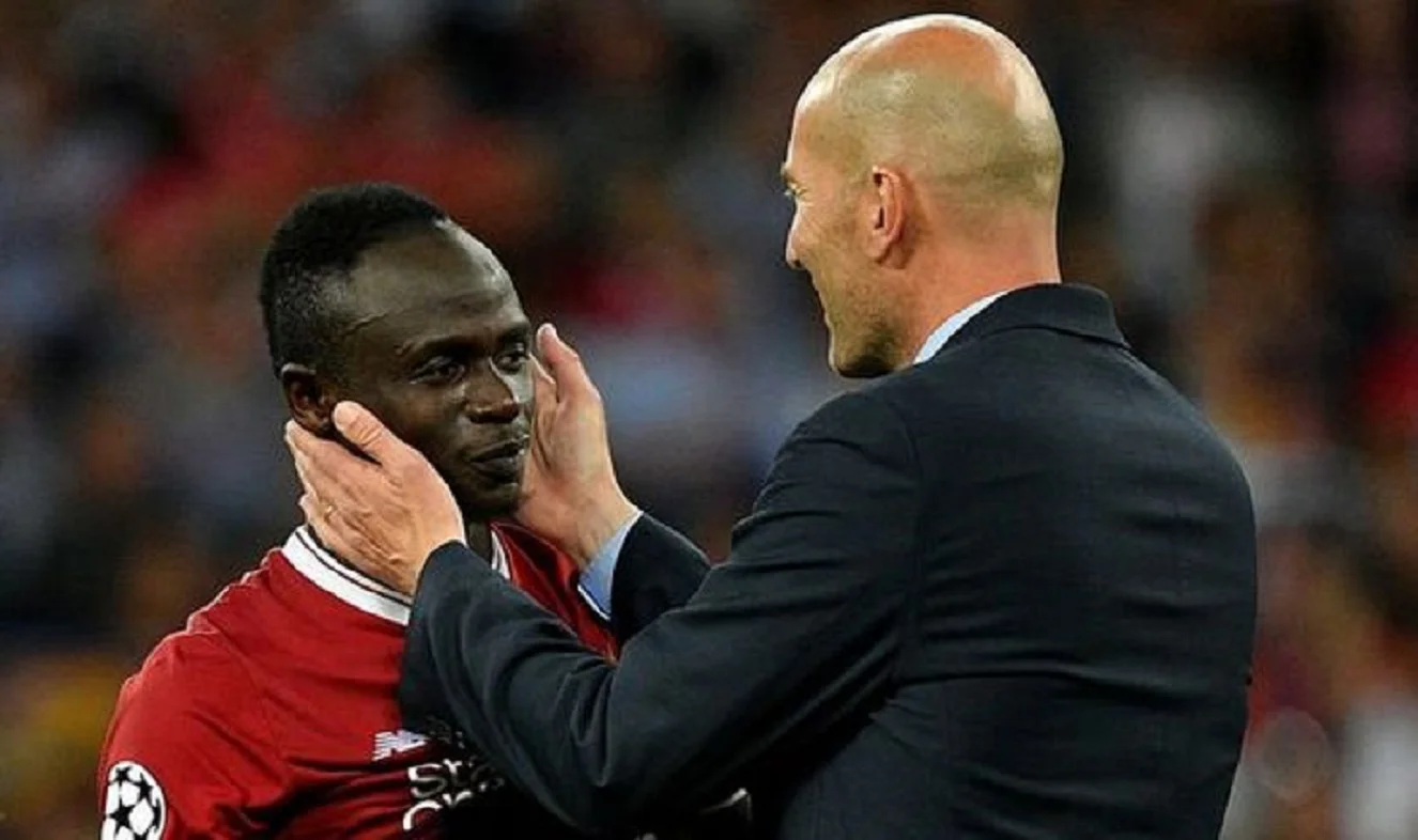 Садио Мане и Зинедин Зидан / Фото ФК Реал