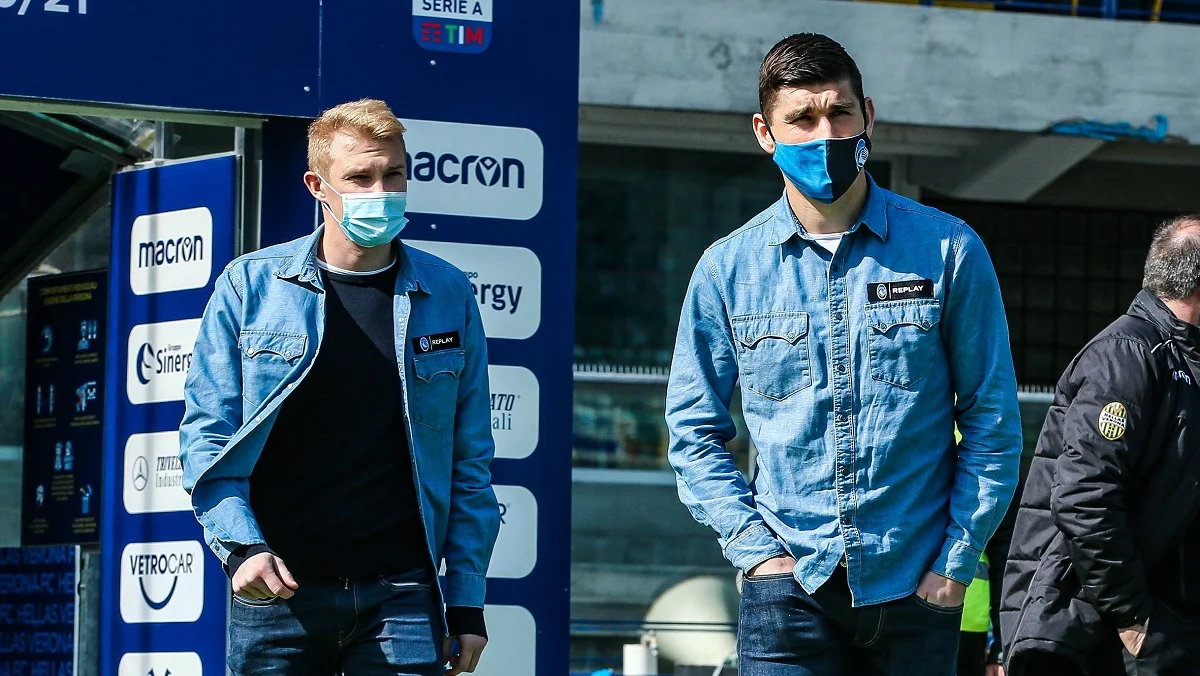 Виктор Коваленко и Руслан Малиновский / Twitter ФК Аталанта