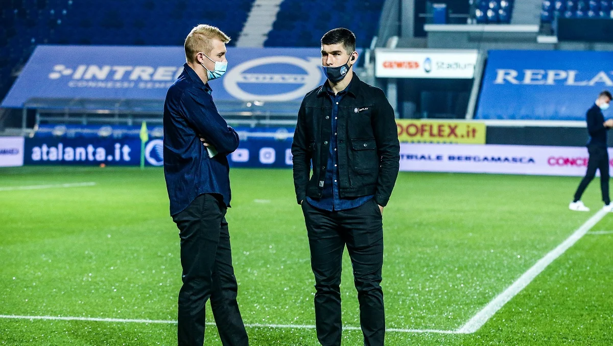 Віктор Коваленко та Руслан Маліновський / Twitter ФК Аталанта