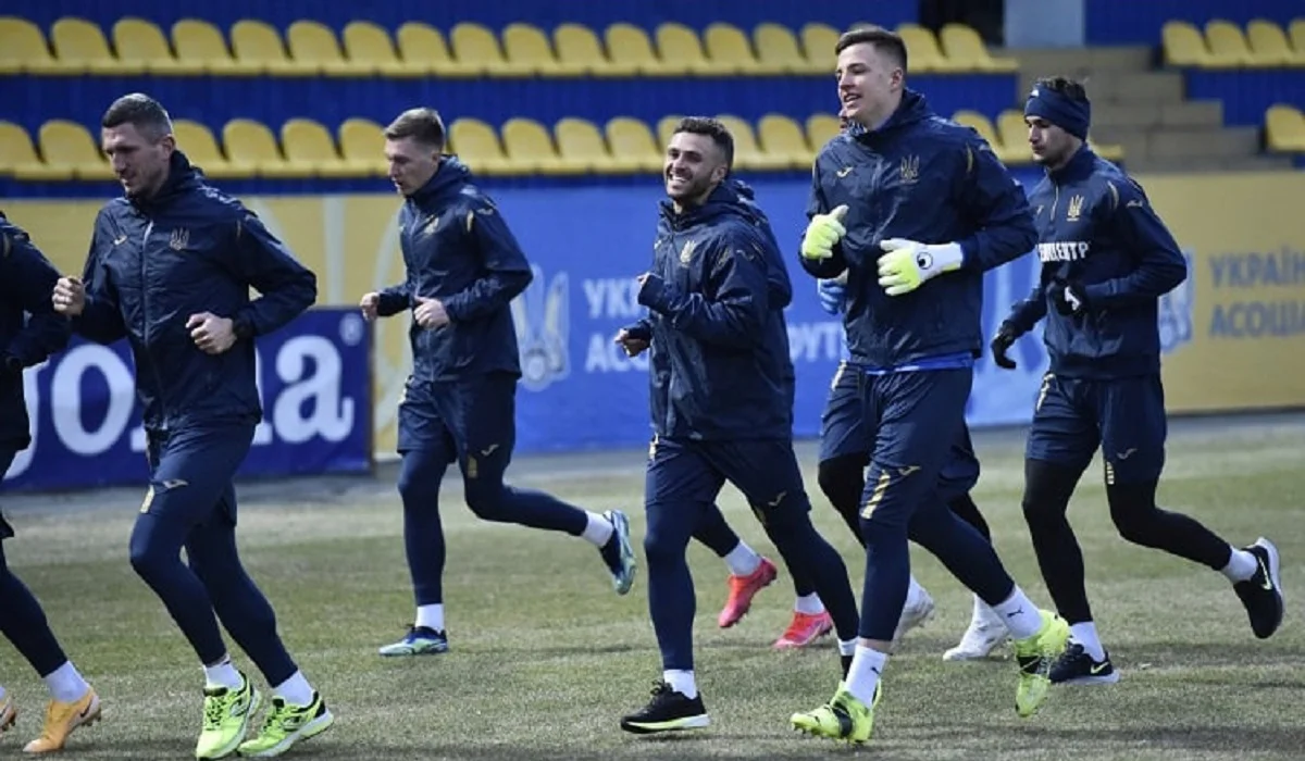 Сборная Украины / Фото П. Кубанова