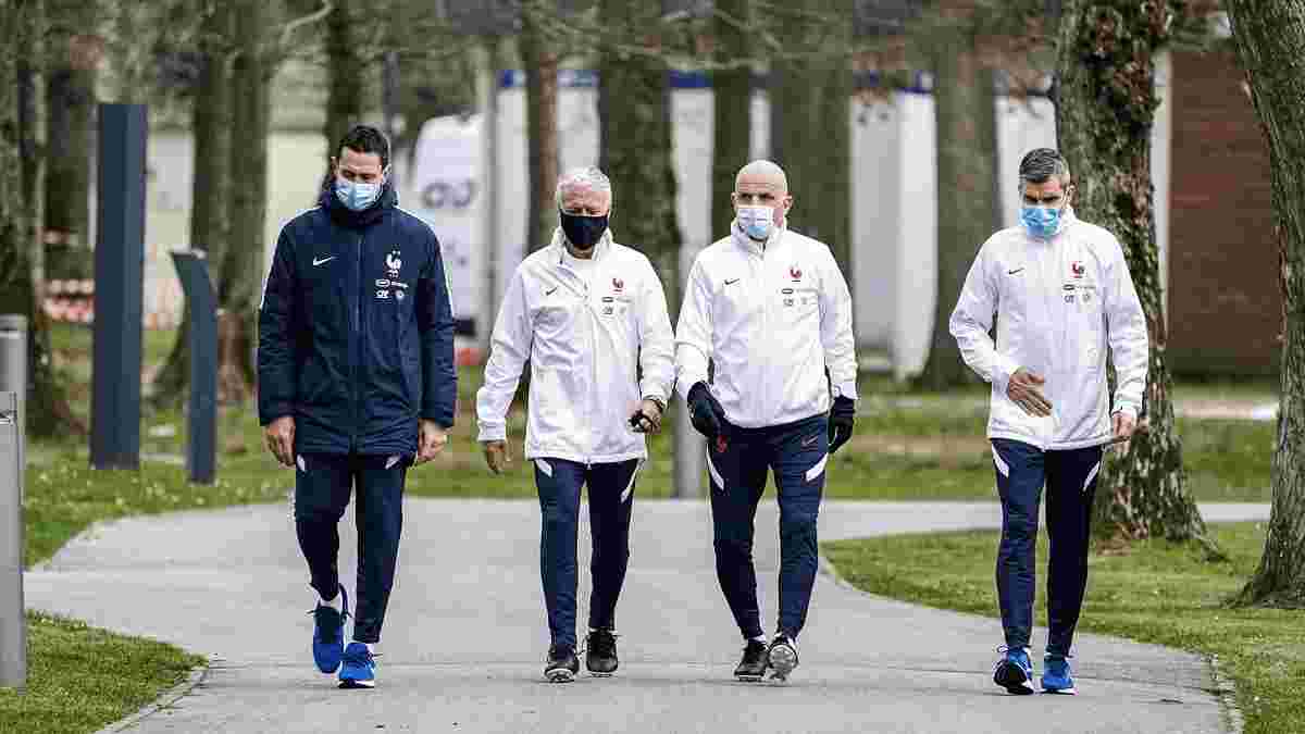 В отеле сборной Франции обнаружили коронавирус – Дешам экстренно сменил планы перед матчем с Украиной