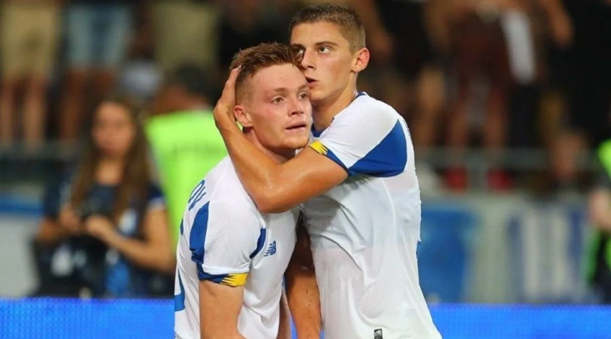 Віктор Циганков і Віталій Миколенко / ФК Динамо