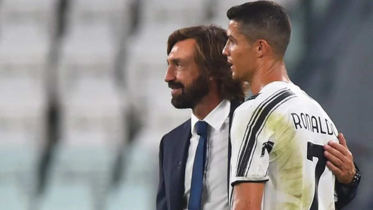Андреа Пирло и Криштиану Роналду / Reuters