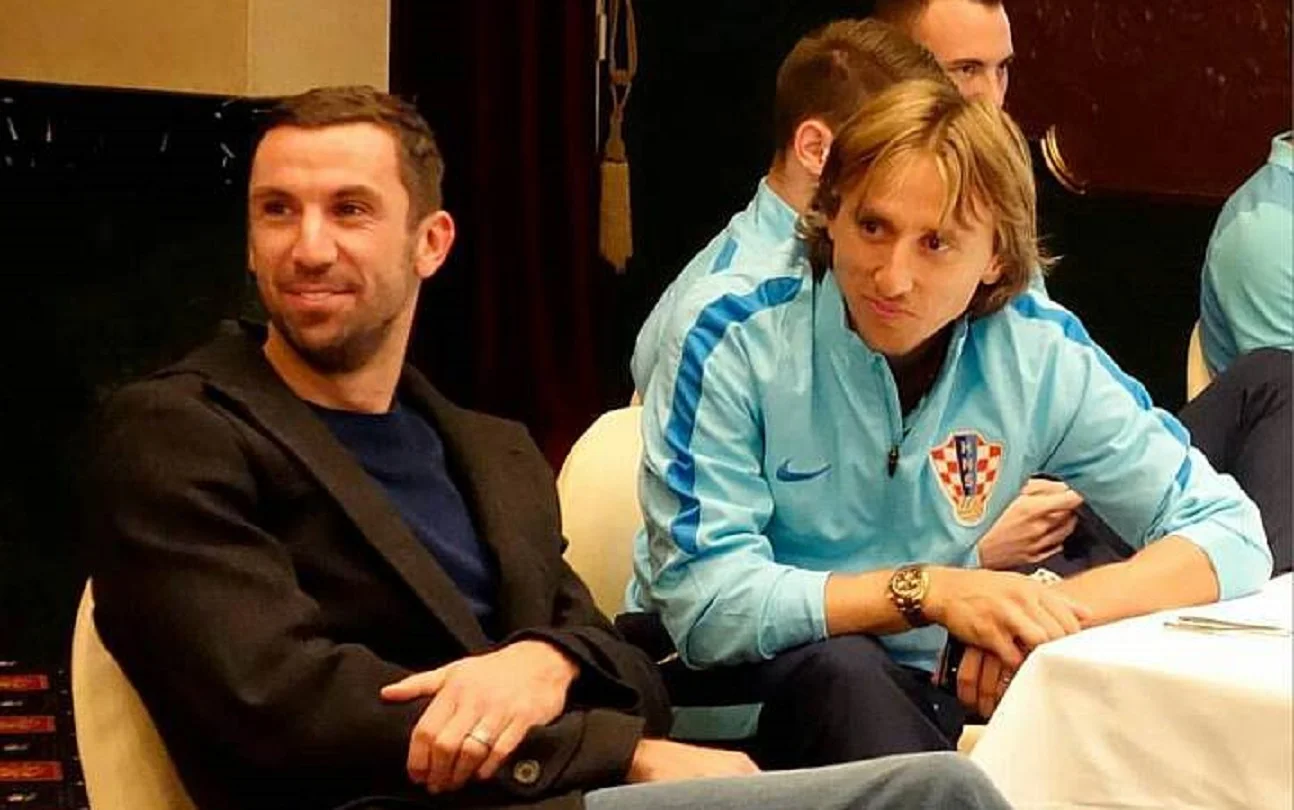 Дарио Срна и Лука Модрич / Фото Scena.hr